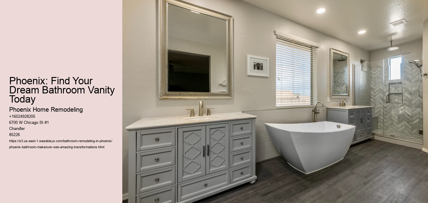 Phoenix: Find Your Dream Bathroom Vanity Today