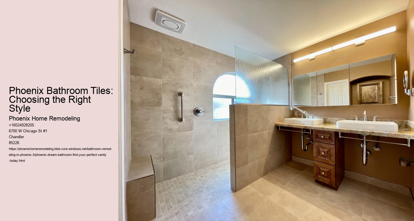 Phoenix Bathroom Tiles: Choosing the Right Style