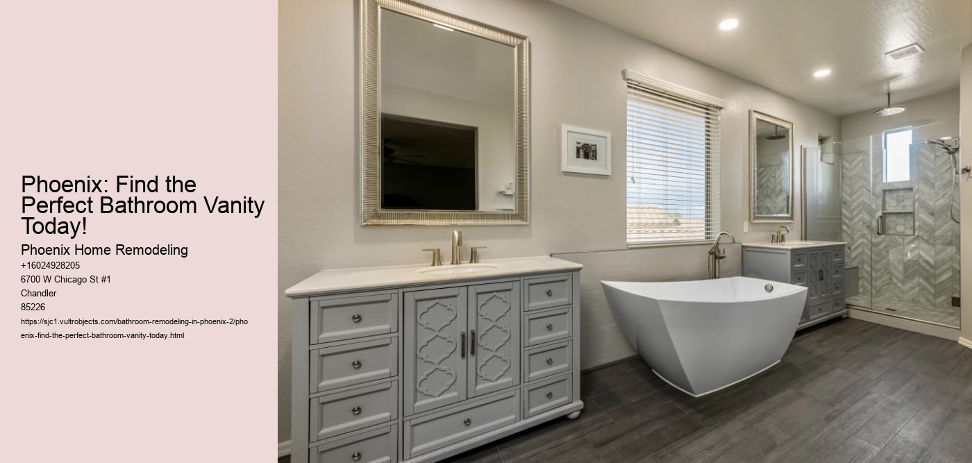 Phoenix: Find the Perfect Bathroom Vanity Today!