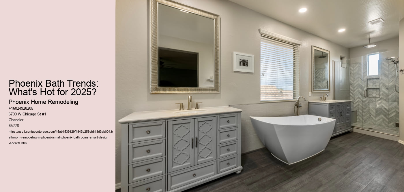 Phoenix Bath Trends: What's Hot for 2025?