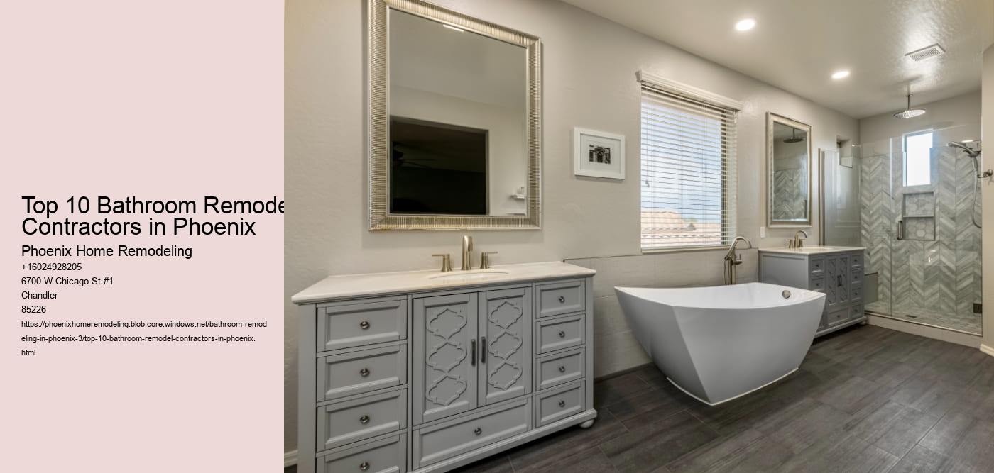 Top 10 Bathroom Remodel Contractors in Phoenix